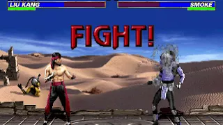 Mortal Kombat Trilogy Liu Kang Longplay on Very Hard(PSX)