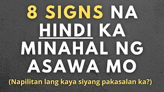 8 Signs na Never Kang Minahal ng Iyong Asawa (Paano malalaman kung hindi kana mahal ng asawa mo?)