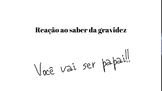 Contando sobre a gravidez pro marido