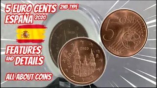 5 Euro Cents 2020 - España  | Features and Details | All About Coins