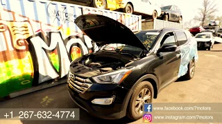 2014 Hyundai Santa Fe в Украину. Авто на заказ от 7motors