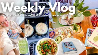 I read 5 books this week + organized my coffee station! | WEEKLY VLOG