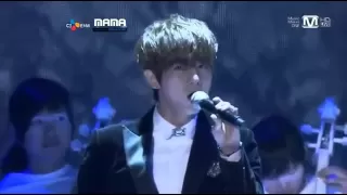 [111129] BEAST ft. Lang Lang & Trouble Maker - Fiction [MAMA 2011 in Singapore]