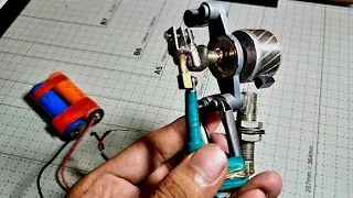 How to make a Solenoid Engine - chế tạo động cơ chạy bằng điện mini.