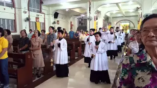 Entrance Procession -San Agustin Parish