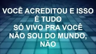 Te agradeço  - Kleber Lucas (playback legendado)