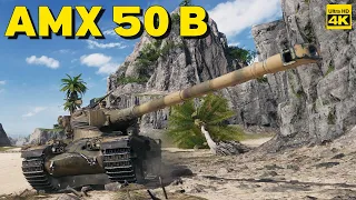 World of Tanks 4 Kills 10k damage AMX 50 B | 4K Video | - My battle My rules