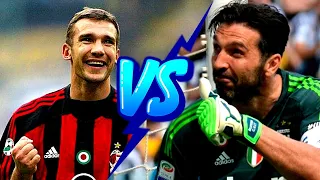 Gianluigi Buffon vs Shevchenko and other Good Great and Legendary Players (PART 4)