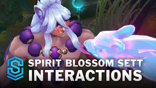 Spirit Blossom Sett Special Interactions