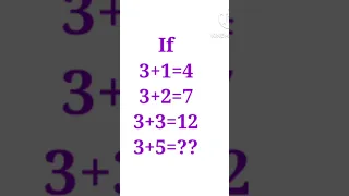 math puzzle short question 2022 | new math puzzles questions 2022 | #mathpuzzles | #viral | #shorts