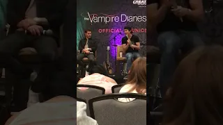 Paul  and ian at New Jersey vampire diaries reunion convention