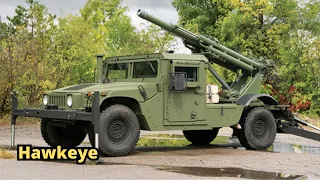 Hawkeye 105 mm self propelled howitzer