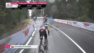 Jonathan Caicedo en el Giro de Italia