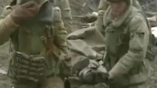 Первые минуты после боя, Чечня 1995 год капитан Антонов