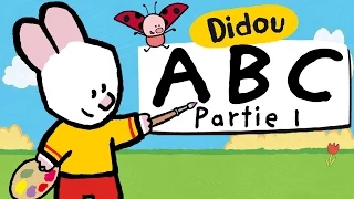 Apprendre l'Alphabet avec Didou | A à M (Partie 1) HD , plus 🎨 ici ⬇⬇⬇