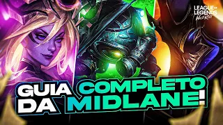 O GUIA COMPLETO DE MID LANE - JOGUE MELHOR QUE 99.9% DOS MIDLANER! LOL WILD RIFT