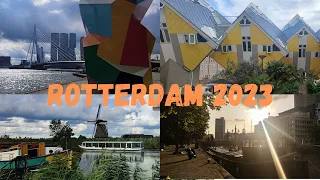 Rotterdam 2023 - Urlaub in Holland - Sehenswürdigkeiten Tipps Kinderdijk Markthalle Kubushäuser