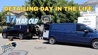 DAY IN THE LIFE AS A 17 YEAR OLD MOBILE DETAILER! - AC QUICKSHINE