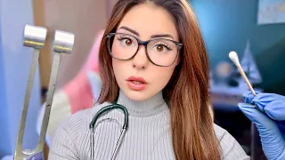 ASMR FASTEST Ear Exam Hearing Test Doctor Roleplay 👂 Ear Cleaning, Medical Otoscope, Beep