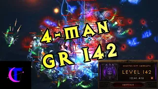 Diablo III Season 20 - 4man Greater Rift 142