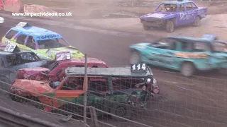 Mildenhall 2013 Unlimited Banger EA Team Heat 1 Impact Videos