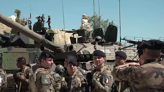 Eurosatory 2022 - Live demonstration of French Army