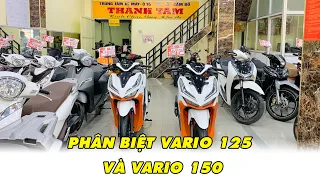 SỰ KHÁC NHAU VỀ NGOẠI HÌNH GIỮA VARIO 125 VÀ VARIO 150 - TRUNG TÂM XE MÁY THÀNH TÂM