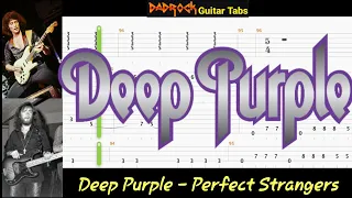 Perfect Strangers - Deep Purple - Guitar + Bass TABS Lesson