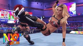 WWE 2K22 NXT ZOEY STARK (W/NIKKITA LYONS) VS ABADON