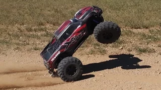 Gear'd Up TRAXXAS X-MAXX 8s Test Runs Speed Jumps and Bashing