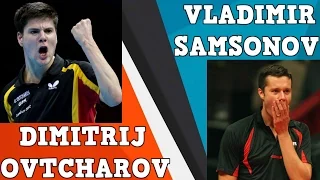 DIMITRIJ OVTCHAROV vs VLADIMIR SAMSONOV (ETTC 2008 Team final/Table tennis/Tischtennis/탁구/卓球)