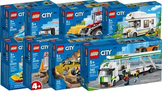 ALL LEGO City Great Vehicles 2021 Speed Build Compilation