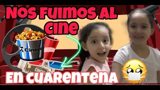 NOS ESCAPAMOS AL CINE EN CUARENTENA , CONVERTI MI CASA EN CINEPOLIS