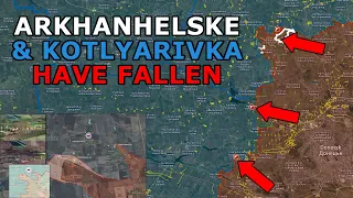 Kotlyarivka, Arkhanhelske, AND The ENTIRE Industrial Zone of Krasnohorivka Have FALLEN