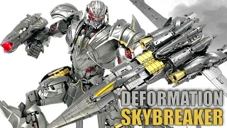 Deformation TLK MEGATRON KO Unique Toys DRAGOON Transformers SKYBREAKER Review