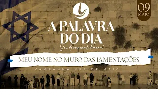 A PALAVRA DO DIA | 09 MAIO 2024 | @VirginiaArruda