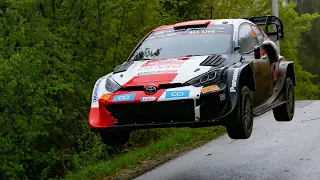 Lo mejor del Toyota GR Yaris Rally1 en Croacia | WRC Pictures