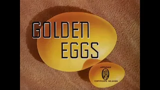 Donald Duck - Golden Eggs (1941) with recreated original titles (TITLES ONLY)