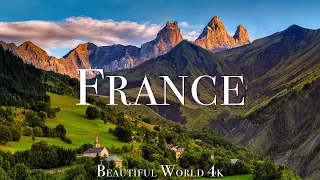 France 4K Nature Relaxation Film - Meditation Relaxing Music - Amazing Nature