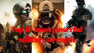 Top 10 Most Powerful Military in the World 2024 | EARTH DATA LIST