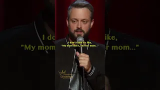 Nate Bargatze | Sixth Sense Silent Treatment #comedy #funny #standupcomedy