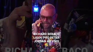 Richard Rasmussen ligou ao vivo pro peter jordan (ei nerd).🤣