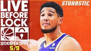 NBA DFS Deeper Dive & Live Before Lock (Tuesday 5/9/23) | DraftKings & FanDuel NBA Lineups