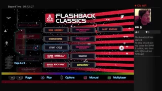 Atari Flashback Classics Vol.1, PS4 Day One With Emceemur