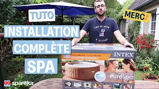 Comment installer et monter son spa gonflable INTEX