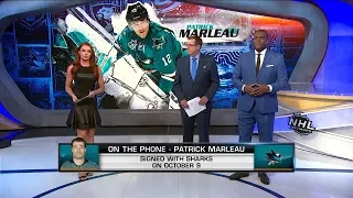 NHL Now:  Patrick Marleau on Sharks return, igniting twilight of career  Oct 14,  2019