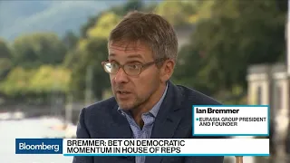 Bremmer Sees Democrat `Momentum' in House at Midterms