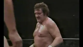 6.13.1984 - NWA International Heavyweight Title: Jumbo Tsuruta (c) vs Billy Robinson