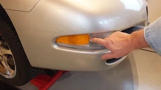 Corvette C5 turn signal, park light and side marker replacement