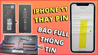 Thay Pin Pisen Cho iPhone 11 Dung Lượng Chuẩn Báo Full Thông Tin - Quá Đỉnh